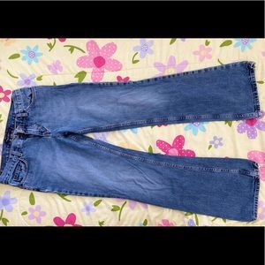 vintage american eagle low rise boot cut jeans
